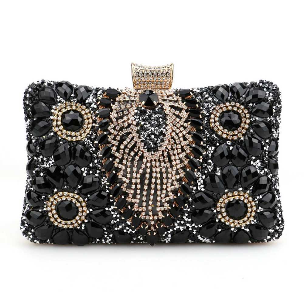 Women Diamond Shoulder Bag Rhinestones Wedding Party Clutch Glitter Evening Bags for Parties Wedding Clubs W250527