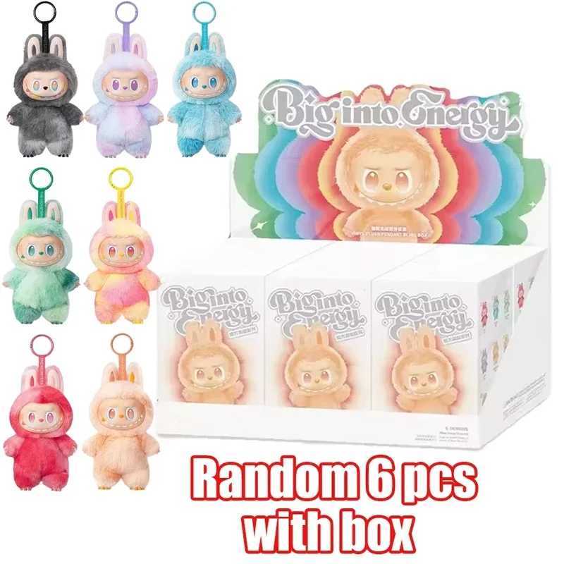 New Arrival 2025 New Labubu V3 The Monsters Big Into Energy Series Vinyl Pendant Blind Box Kawaii Figure Face Doll Keychain Decor Gift U250527