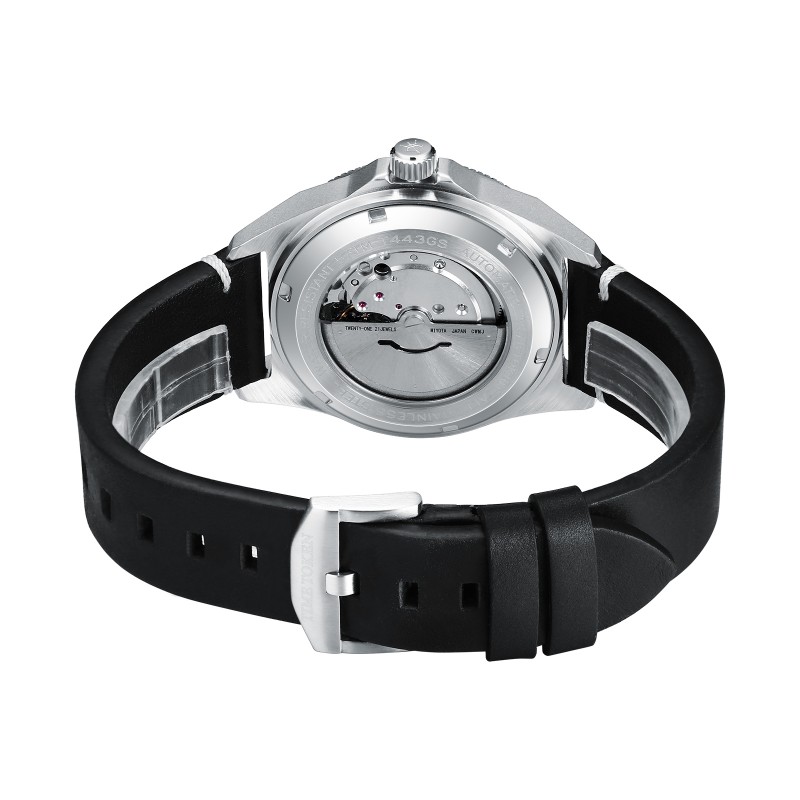 IMETOKEN Men's 40mm Military - Inspired Pilot Watch - 316L Stainless, Sapphire, Imported Mechanism, Luminous