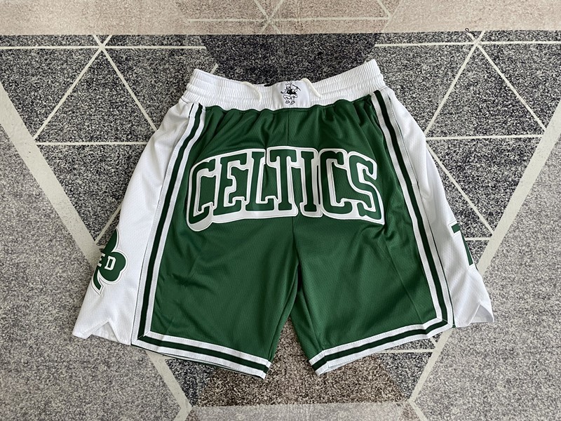 Men's Shorts Basketball Gym Fitness Training Celtics Men Women Breathable Quick-Drying Comforted Oversized Retro
