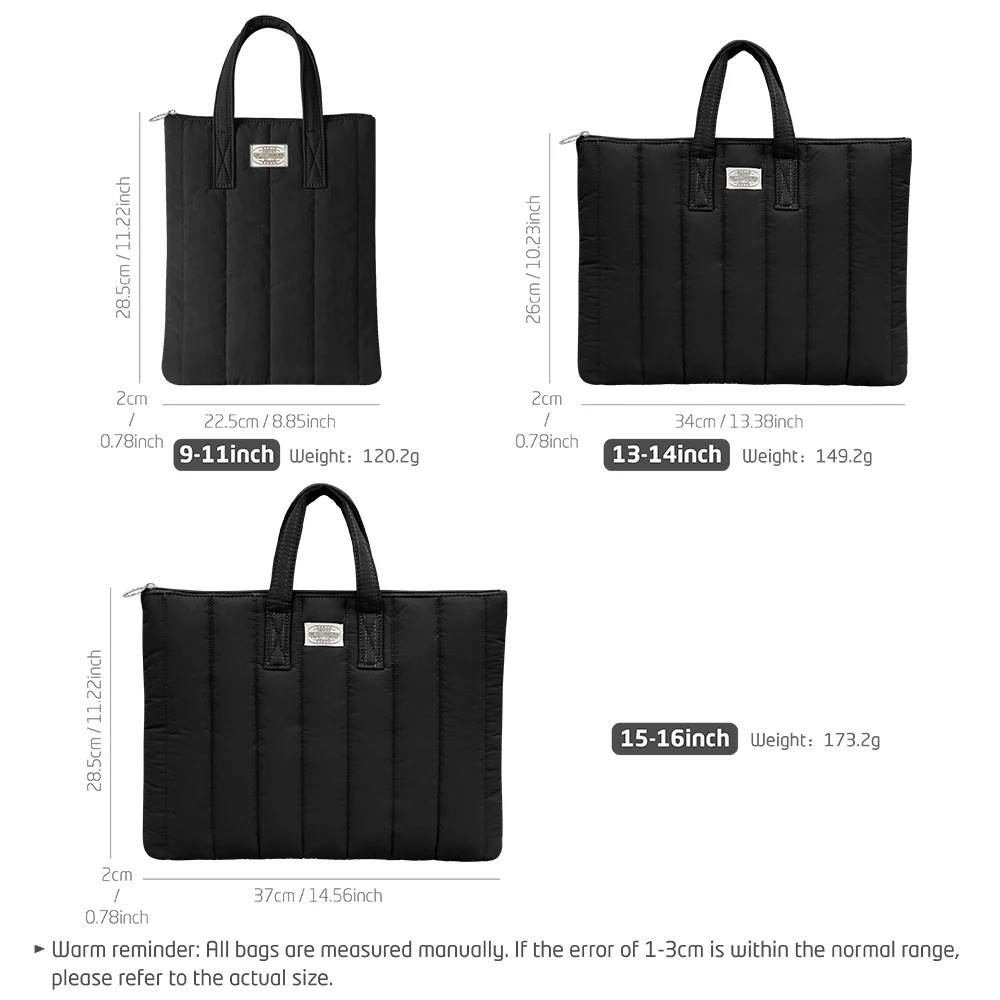 Cute Laptop Handbag Shockproof 11 13 14 15 Inch Notebook Bag Large Capacity Breathable 250526