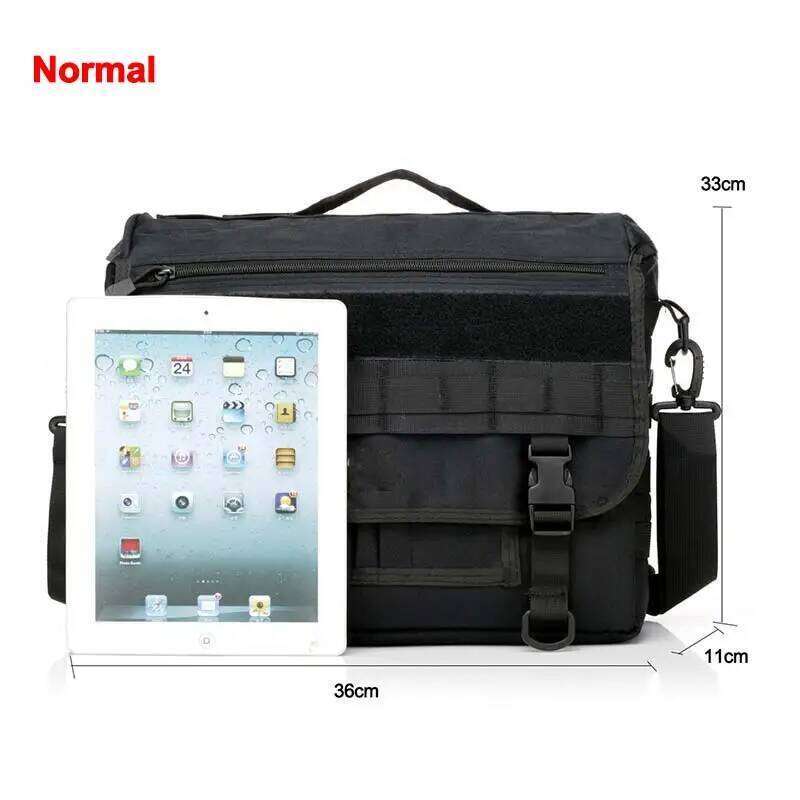 Molle Laptop Bag Tactical Messenger Bags Computer Backpack Fanny Belt Outdoor Sports Shoulder Camping Pack XA156A