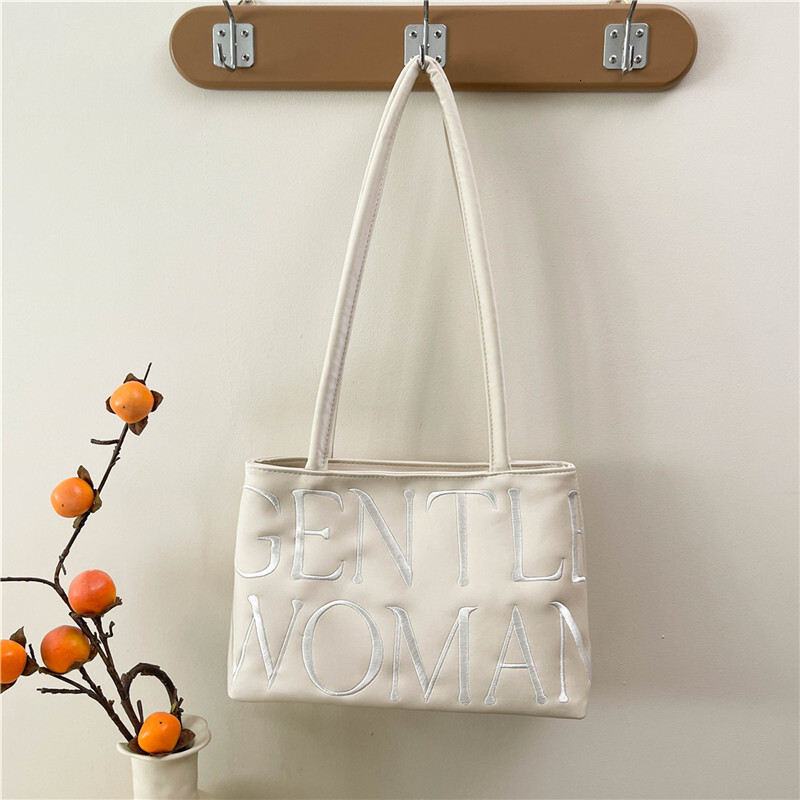 Fashion Thai Ladies Ballet Bag New Embroidered Letter Colorful Underarm Shoulder Bag fashion fashion Designer Women s Shoulder Bag Crossbody Bag