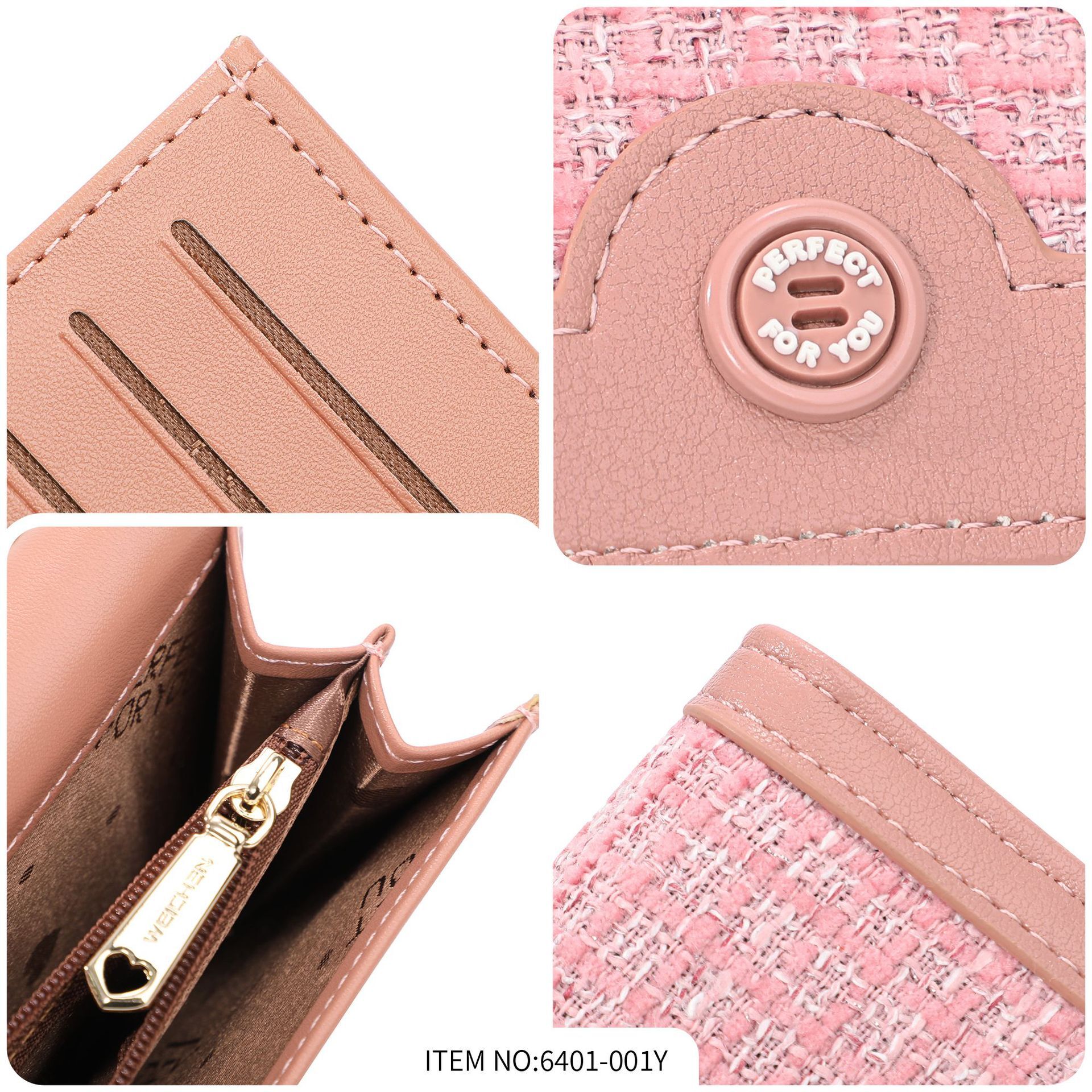 Free Shipping Designer Wallet Long Korean Version Handbag Fashionable Instagram Style ID Clip Multifunctional Large Capacity Phone Bag High-quality