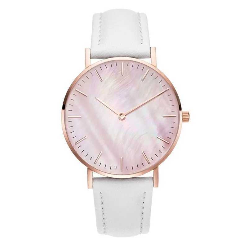 New Fashion Simple Watch Ladies Watches Simple Casual Quartz Lady Watch Leather Quartz Wristwatches for Women Gifts for Women XJ250527