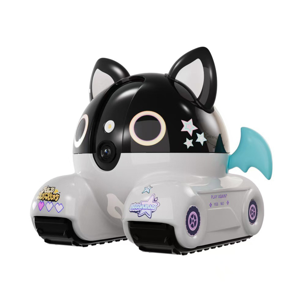 WiFi Remote Toy Car Security Robot Camera Monitor Smart Baby and Pet Monitor with Two-Way Audio Motion Detection 360° 24H Recording App Control 7