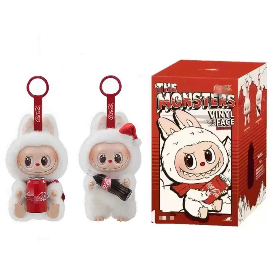 Labubu Blind Box Anime Figure Have A Seat Series Pendant Flocking Doll Model Toy Monster Keychain Toy Birthday Gift X250528