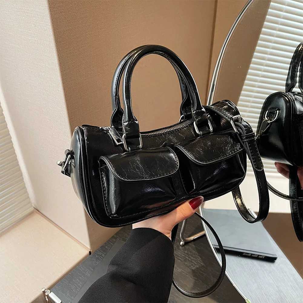 Shoulder Bag for Women Adjustable Strap Small Top Handle Bag PU Leather with Inner Pocket Clutch Purse for Work Travel Y250528
