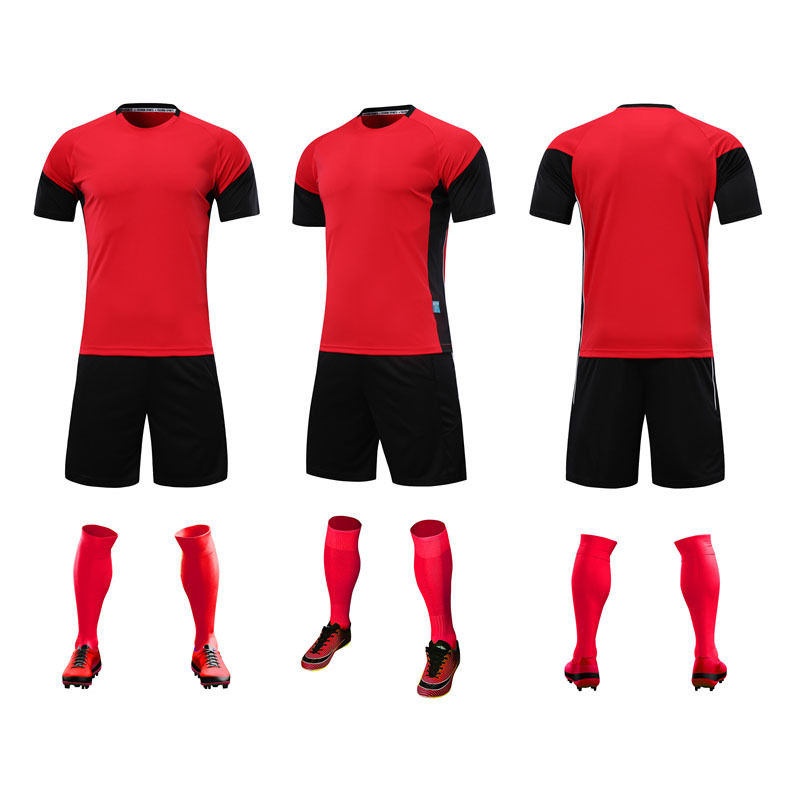 Fashion Customized Soccer Uniforms for Teams: Printed Jerseys w/ Names & Logos Available Sizes for All Ages