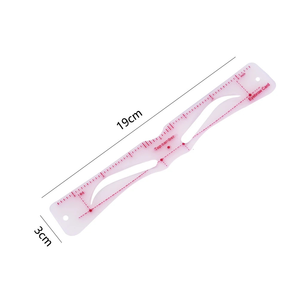 12pcs/Set s Eyebrow Shape Set Portable Plastic Eyebrow Stencil Card for Women Thrush Model Eye Brow Drawing Tool Makeup 250526 - view 7