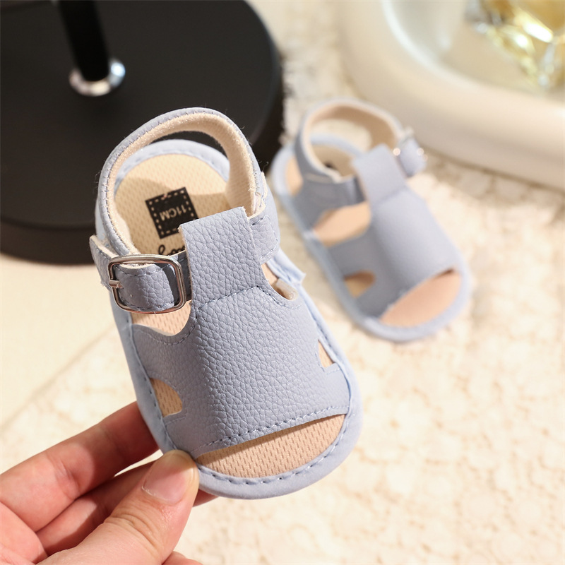 Infant Sandals Fashion Soft Crib Shoes Anti Slip Summer Toddler Littlesprouts Boys Girls First Walker Baby Soft Sole Sandals Shoes 0-18 Months L0685