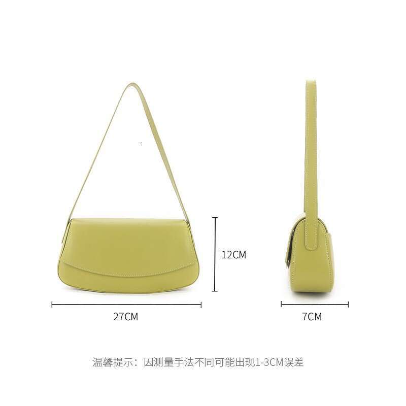 for Women 2023 New Simple Fashion Genuine Leather Underarm Niche High-end Handbag Elegant Light Luxury Shoulder Bag