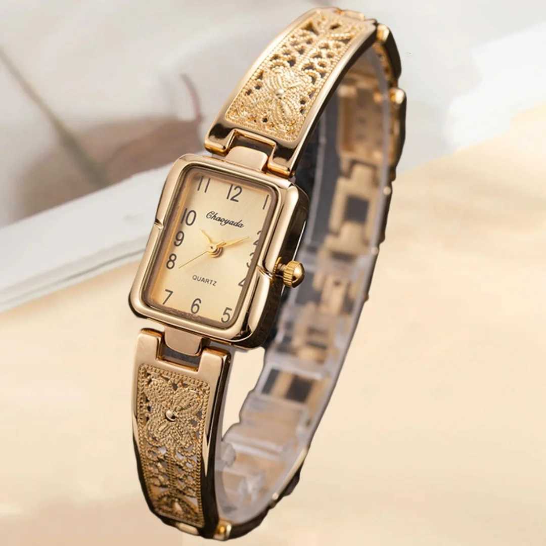 Fashion Square Quartz Womens Wrist Watches Luxury Gold Silver Ladies Watch Elegant Dress Female Clock Gift relogio femininoXJ250527