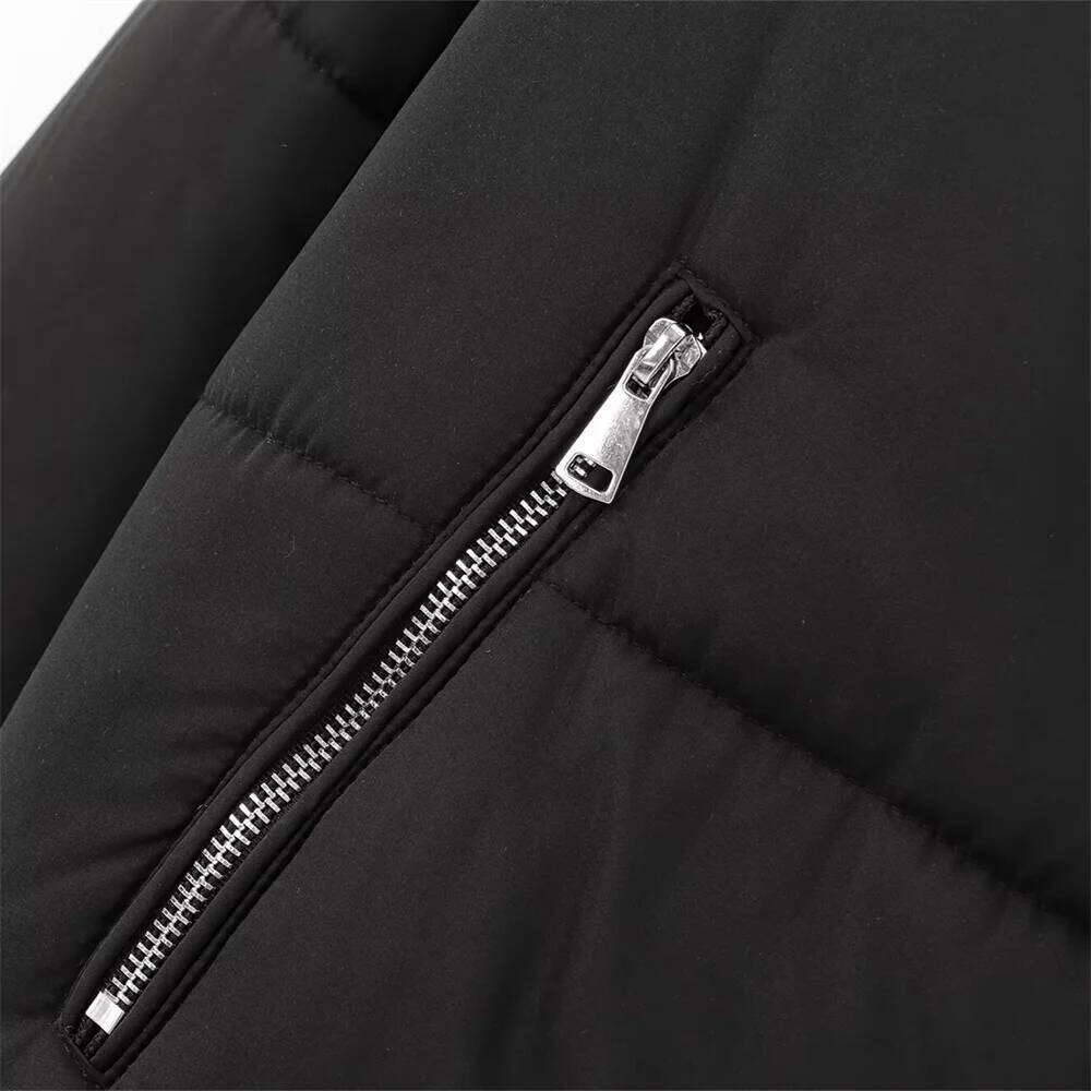 UNIZERA ribbed decorative layer pilot short autumn and winter new product women's cotton jacket