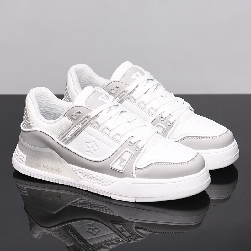 New Men Fashion Low Top Casual Sneakers Height Increasing Breathable board shoe All Season Wear