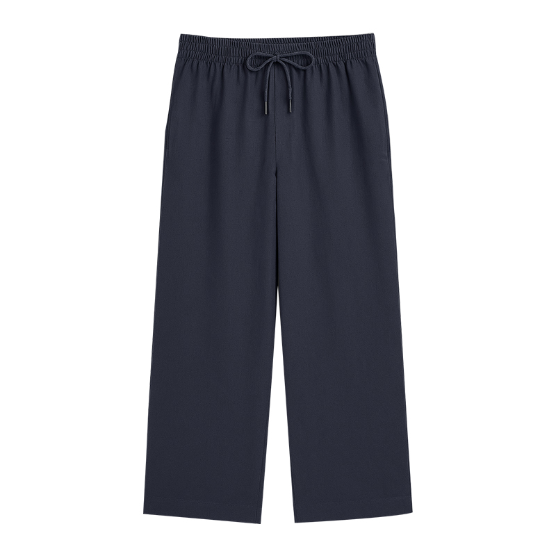 BXS/Men's Casual Short-Sleeve and Long-Pants Leisure Suit/Smart Short-Sleeve & Long - Pants Set/Business-to-Leisure Lyocell Trousers Suit/Luxury 