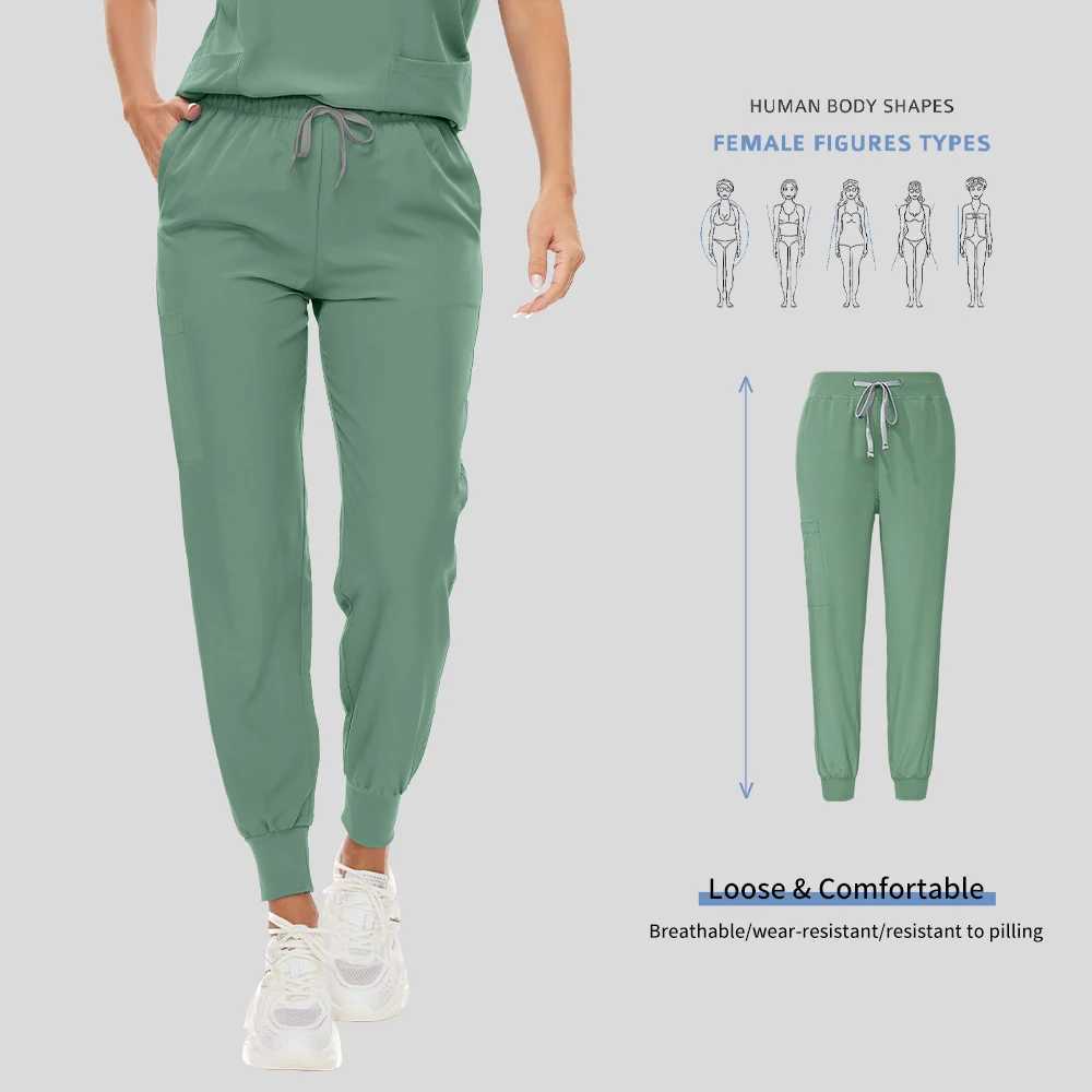 Medical Scrubs Sets Multicolor Hospital Doctor Workwear Short Slved Pharmacy Nurse Uniform Unisex Oral Dental Surgery Uniforms X2505288