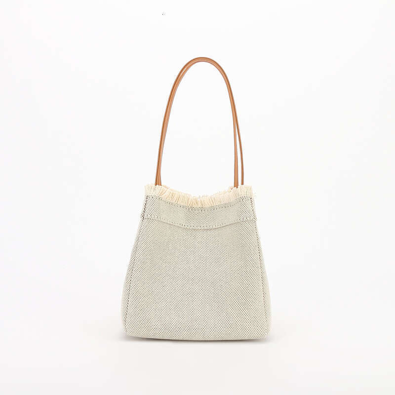 Minimalist Denim Handbag Small Crossbody Square Bucket OEM Custom Women's Canvas Bag