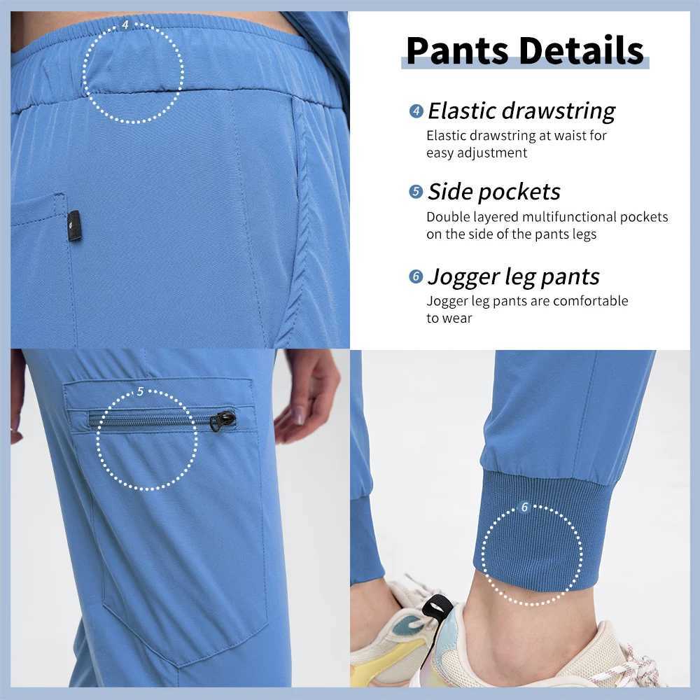 Fashion Clinical Surgical Uniforms Medical Scrubs Uniforms Sets Women Hospital Working Clothes Nurse Accessories Dental Workwear X2505281