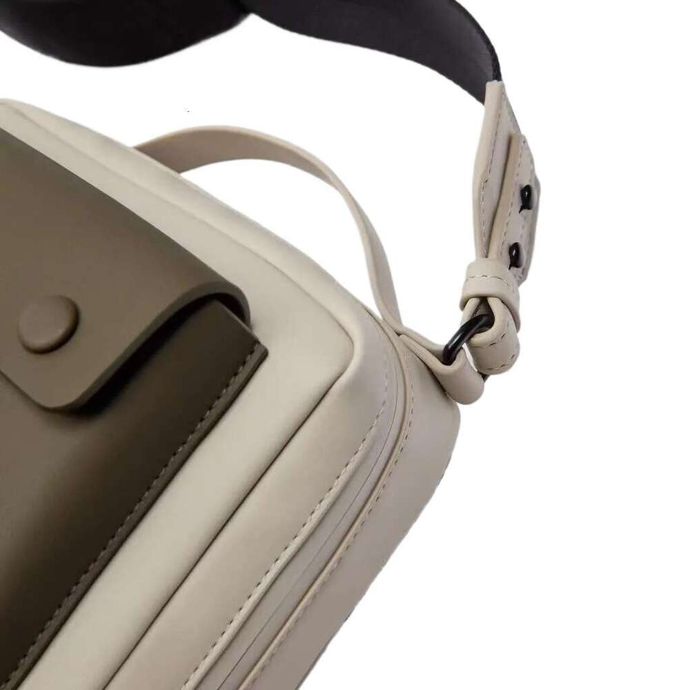 Designer Bag Famous Brands Crossbody Bags For Men Fashion Simple Design Patchwork Handbags And Purses Wide Strap Square Casual Messenger Bag