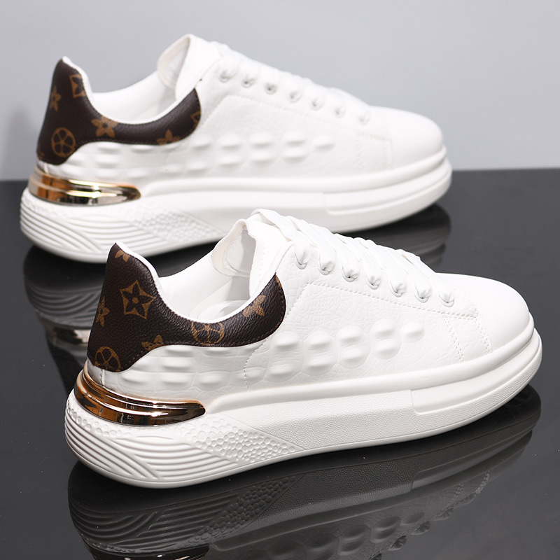 2025 Hot Selling New Spring Summer Design Women Men Breathable Versatile Trendy board Shoes Thick Sole For Height Boost Unisex Casual Shoes Sizes 35-4