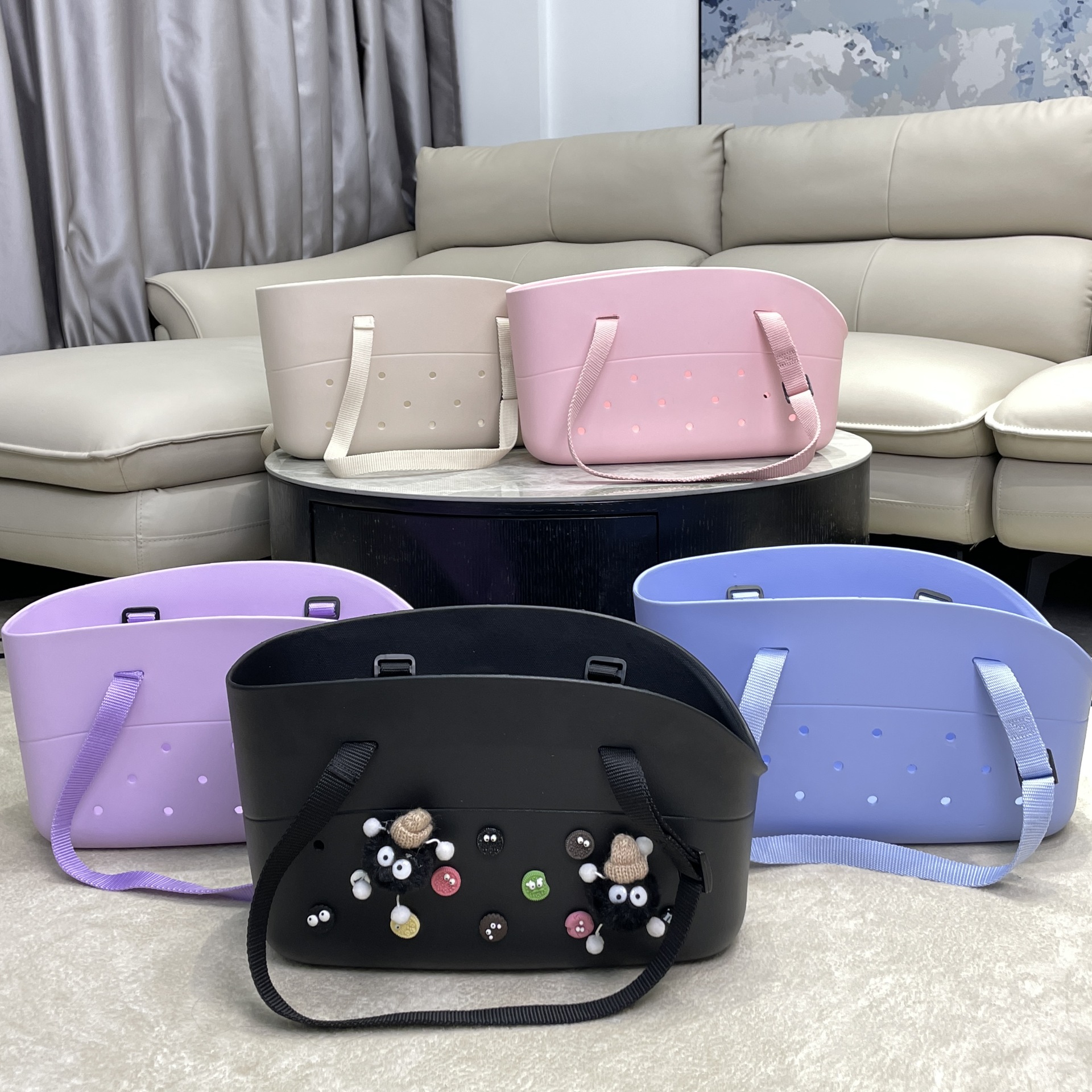 Cat Bag Pet Bag Waterproof Shoulder Bag EVA Beach Bag Waterproof