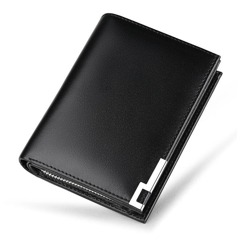 Free Shipping Designer Wallet Genuine Leather Cowhide Multifunctional Short Leather Bag Men's Card Holder Multi Card Slot Coin Bag High-quality B