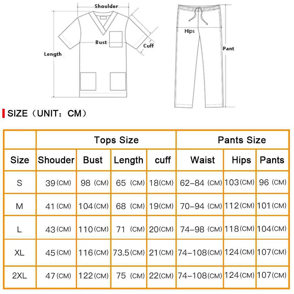 New Pharmacy Pet Hospital Nurse Uniform Scrubs Tops Dentistry Doctor Overalls Lab Coat Spa Uniform Surgical Uniform Accessories X250528