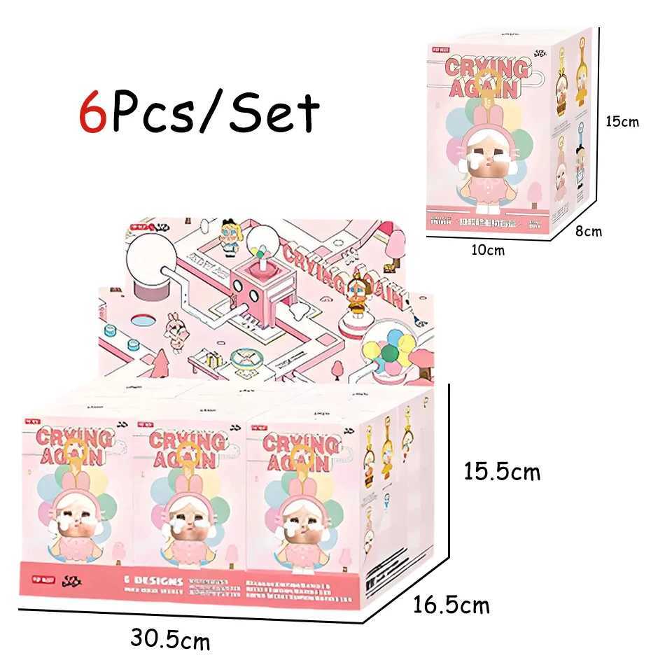 CRYBABY Crying Again Series Vinyl Plush Doll Blind Box Plush Pendant Designer Toy Mystery Box Holiday GiftT250528