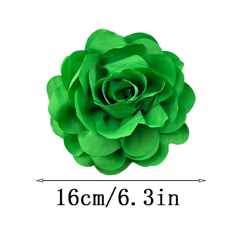 Advanced Large Flower 16cm Temperament Brooch Pin Handmade Flower Versatile Clothing Accessories Chest Flower Corsage 250527