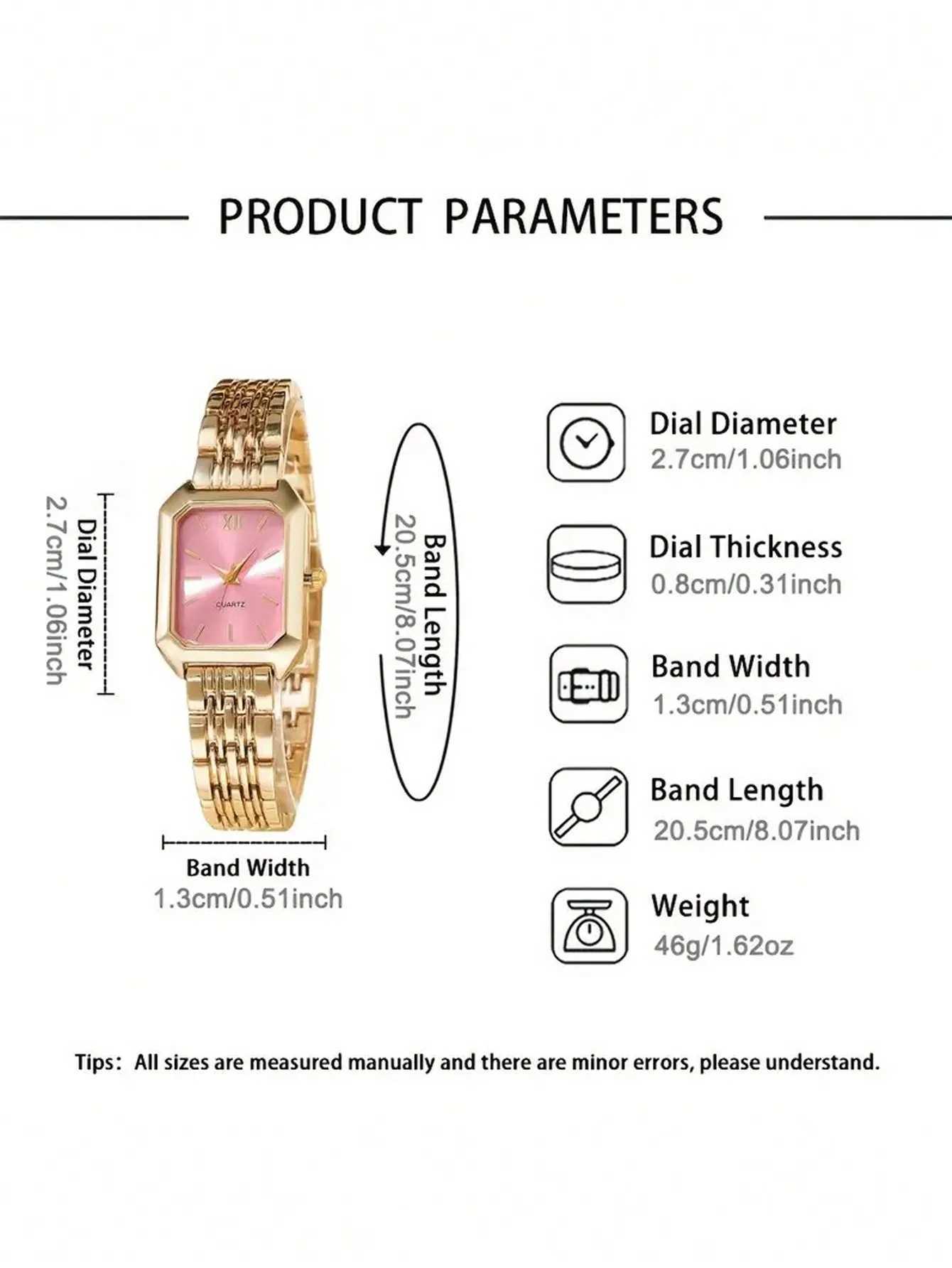 2025 Hot Brand Stainless Steel Strap Watch Women Luxury Gift Quartz Wristwatch Student Fashion Simple Square Quartz WatchesXJ250527