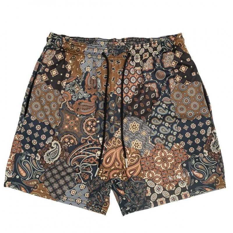 2024Summer New Digital Printing American Sports Casual Shorts Mesh Breathable and Loose Mens Short Shorts X250528