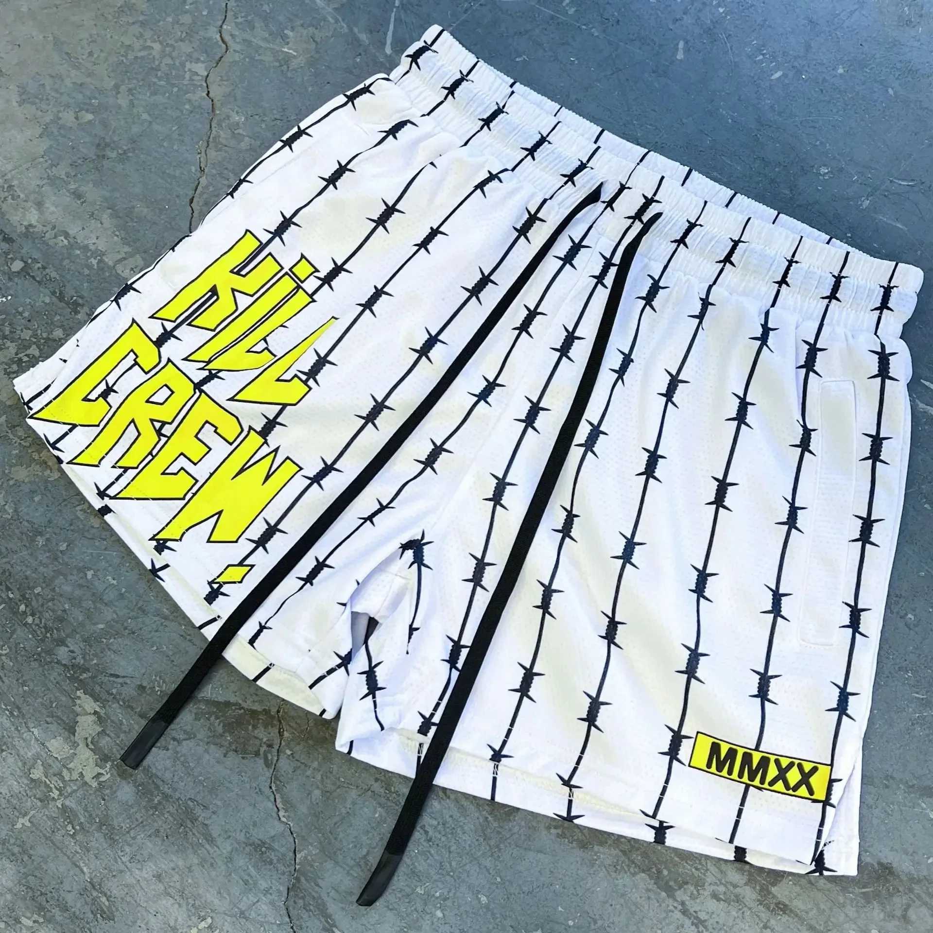 2024 Summer sports Shorts Mens Three Points But Knee Sports fitness shorts Breathable Quick DrySweatpants Basketball shorts X250528