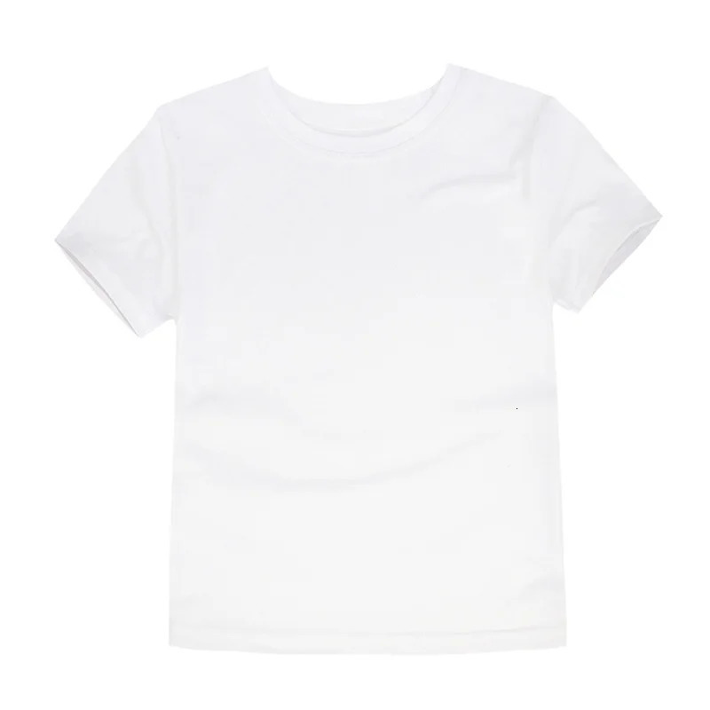 Summer Cotton Tshirts for Boys Girls Baby Oneck Short Sleeve Tops Childrens Clothing Kids Solid Tees Toddler Infant Clothes 250528