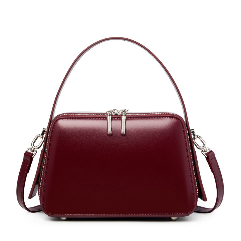 High Quality And Fashionable Shoulder Bag For Spring And Summer 2025 Niche Genuine Leather Women's Handbag Commuting Diagonal Bag