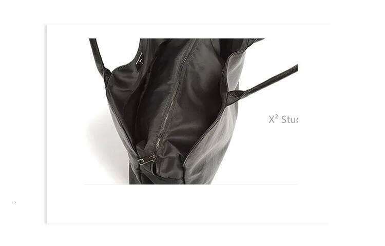 2025 New Soft Genuine Leather Briefcase Women Handbags 14-15.6 Laptop Large-capacity Portable Tote Bag Travel Bags