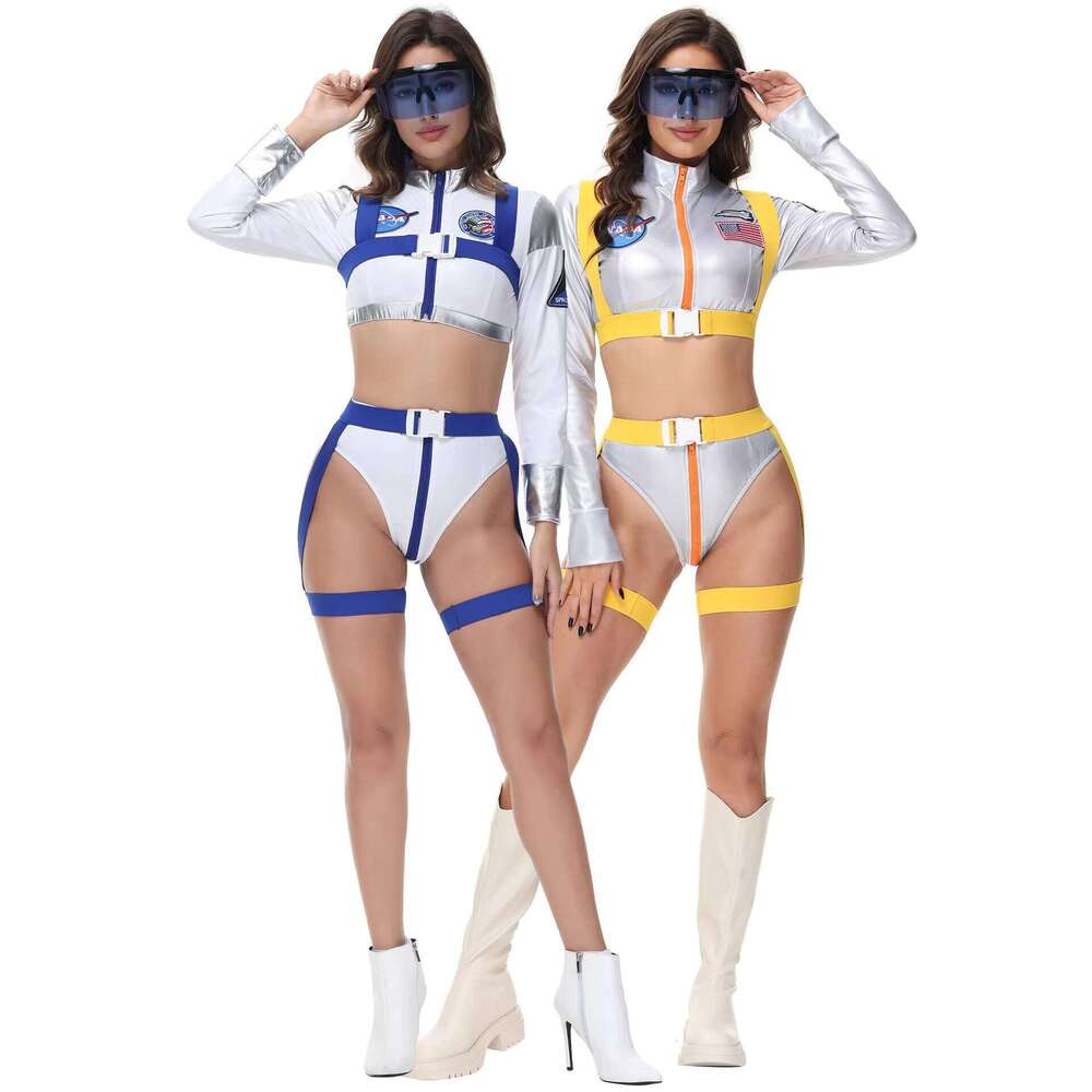 Carnival Party Three-Point Space Suit Cosplay Astronaut Costume Sexy Underwear Uniform