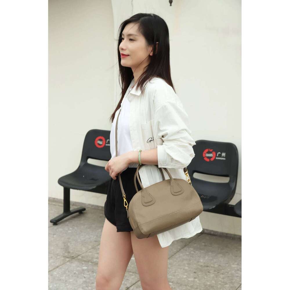 Retro Fashion Genuine Leather Ladies Shoulder Crossbody Bags Designer Large Capacity High Quality Handbag Cowhide