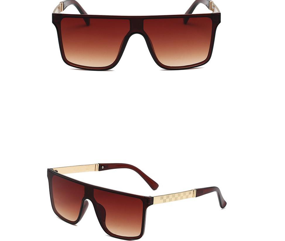 Designer Sunglasses For Women Men Fashion Sunglasses Luxury Polarized Lens Goggle Pilot PC Frame Oversized UV400 Eyewear Luxury Style Sunglasses AS833