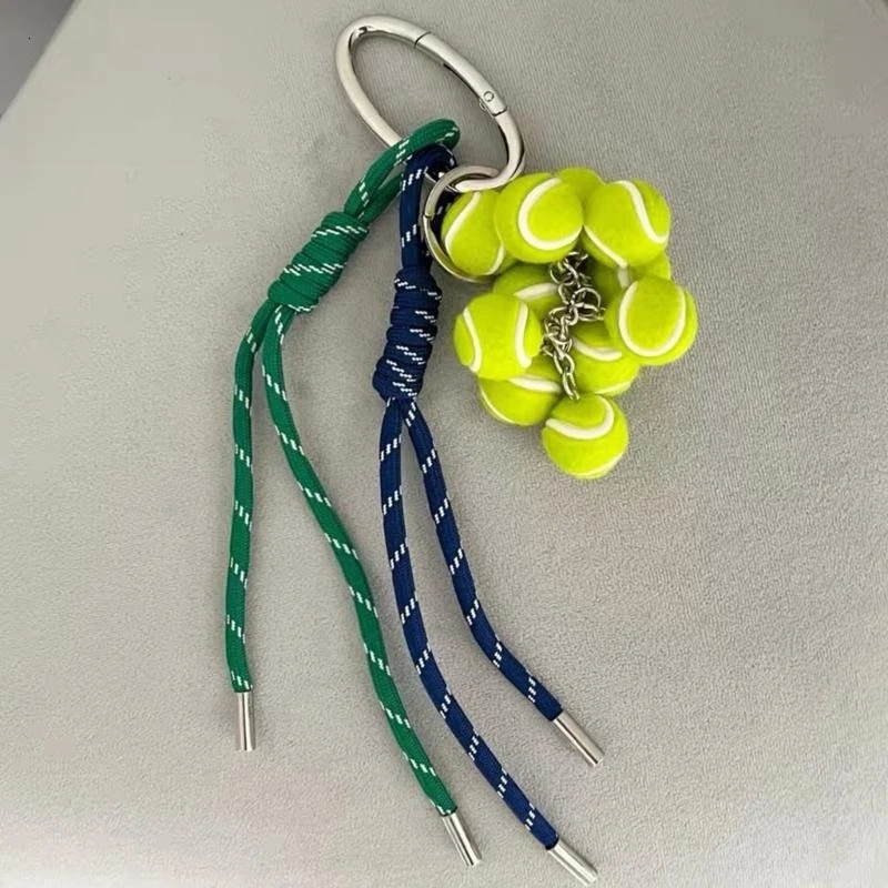 Elegant Tennis Keychain Bag Accessories Handmade Key Holder for Fitness Lovers XX9C 250527