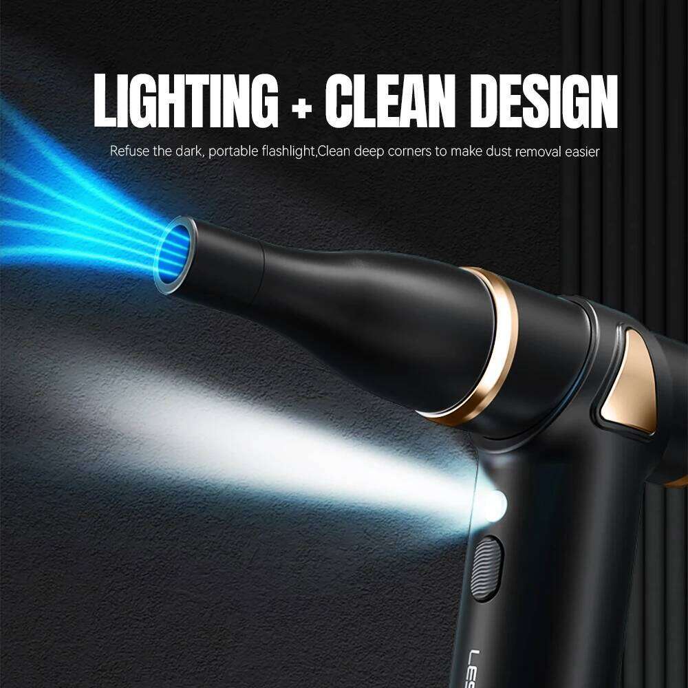 4 in 1 Wireless Hair Multifunctional Electric Duster Blower Travel Portable Rechargeable Cold Air Blow Dryer Outdoor