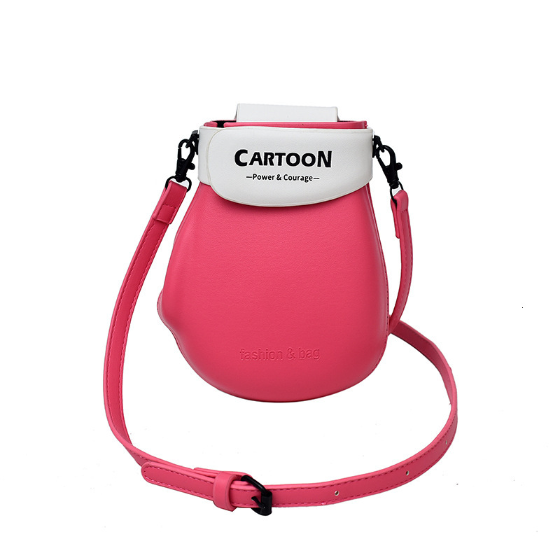 Women's Handbag Free Shipping Designer Bag Personalized Fashion Boxing Gloves Funny Shoulder Bag Cute Casual Contrasting Color Diagonal Cross Bag