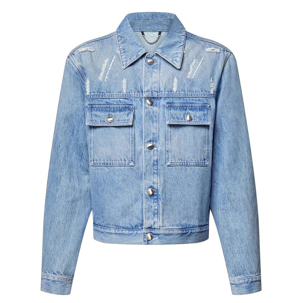 Women's Wear CNBY Light Blue Denim Jacket, Two-Piece Set Of Jeans #Z1712