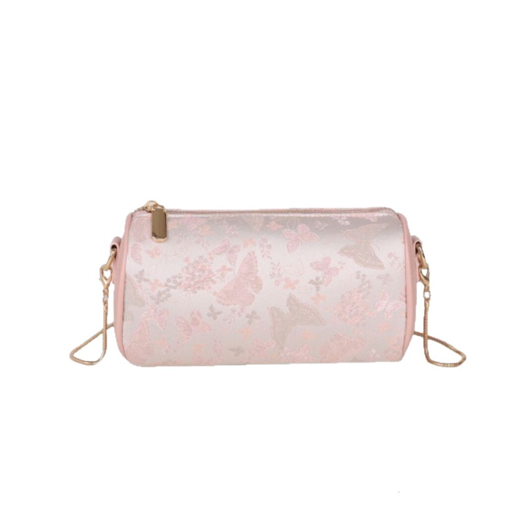 Women's Shoulder Bag Free Shipping Designer Bag 2025 Summer New Style Chinese Handbag Silk Embroidery Chain Fashion Cloud Bag Versatile Crossbody