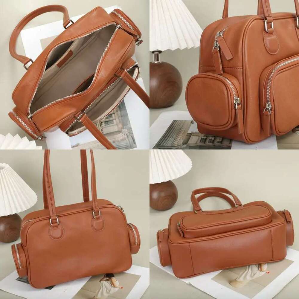 Genuine leather fashion Women's shoulder Designer high quality leisure large capacity ladies bag