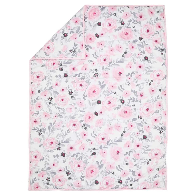 Blossom 4Piece Toddler Bedding Set Floral 250517z