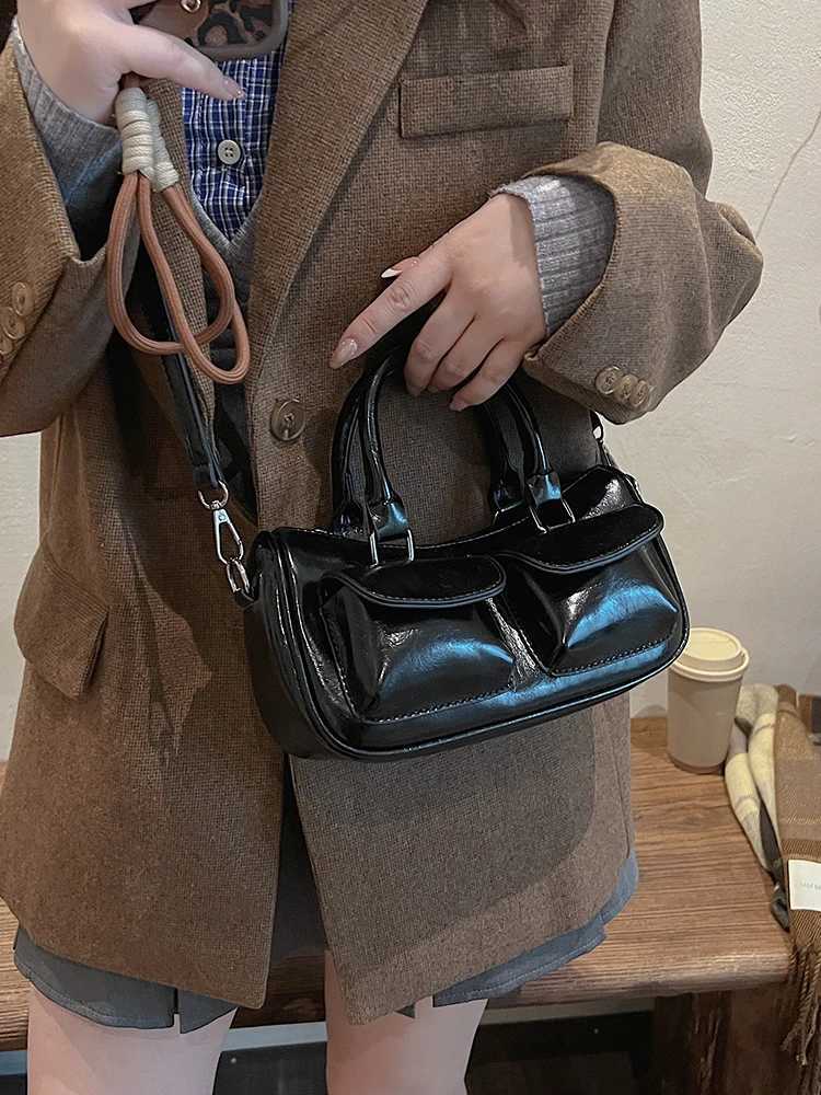 Shoulder Bag for Women Adjustable Strap Small Top Handle Bag PU Leather with Inner Pocket Clutch Purse for Work Travel Y250528