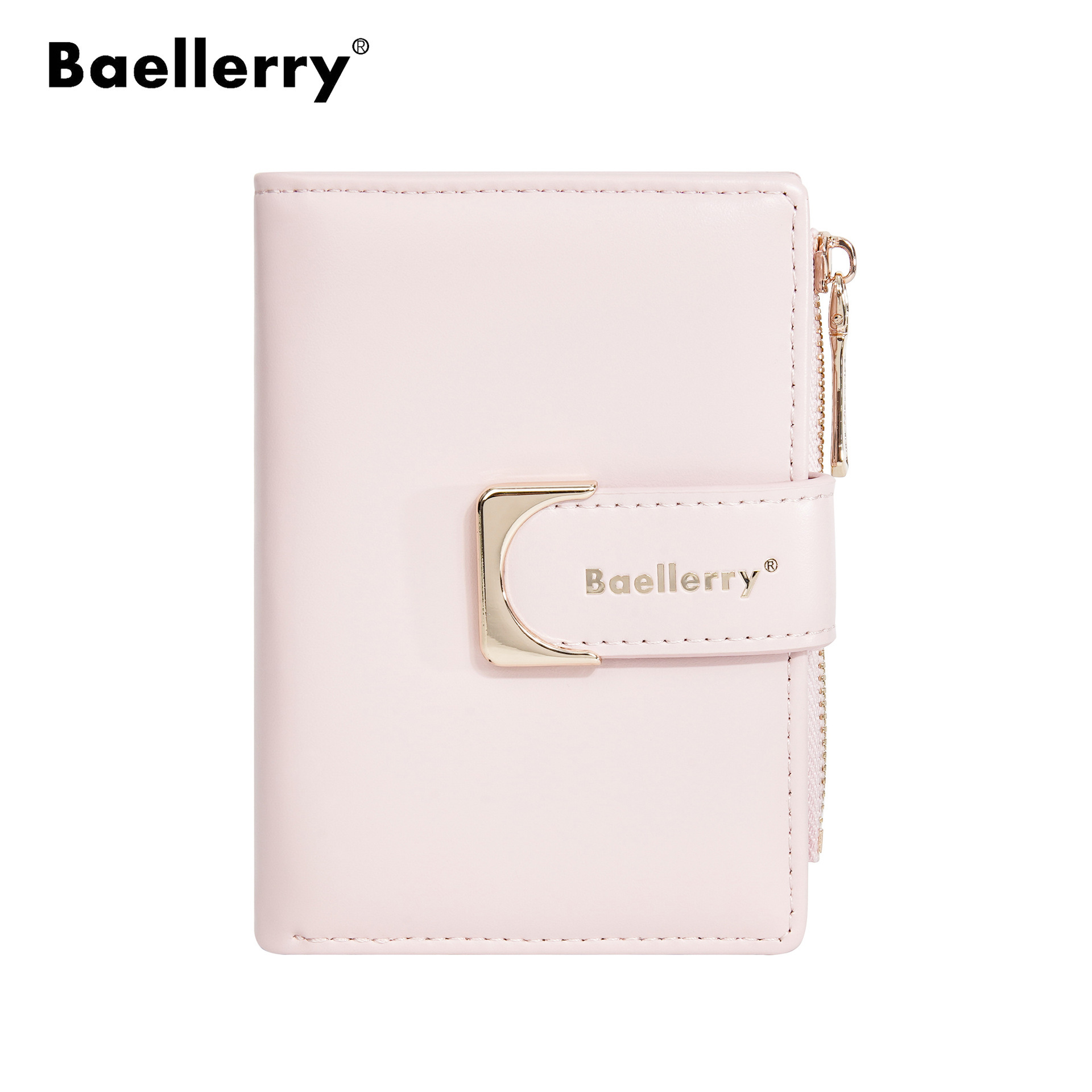 Free Shipping Designer Women's Wallet Fashion Ins Exquisite Short Buckle Multi Slot Change Bag Card Bag Wallet High-quality ID Card Bag