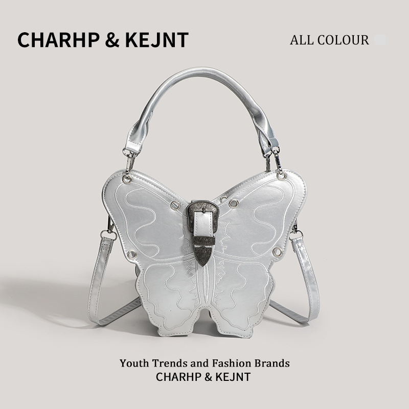 Luxury Brand Designer Bag Charhp&Kejnt Butterfly Bag 2024 New Trendy Handbag Versatile Fashion Backpack For Women