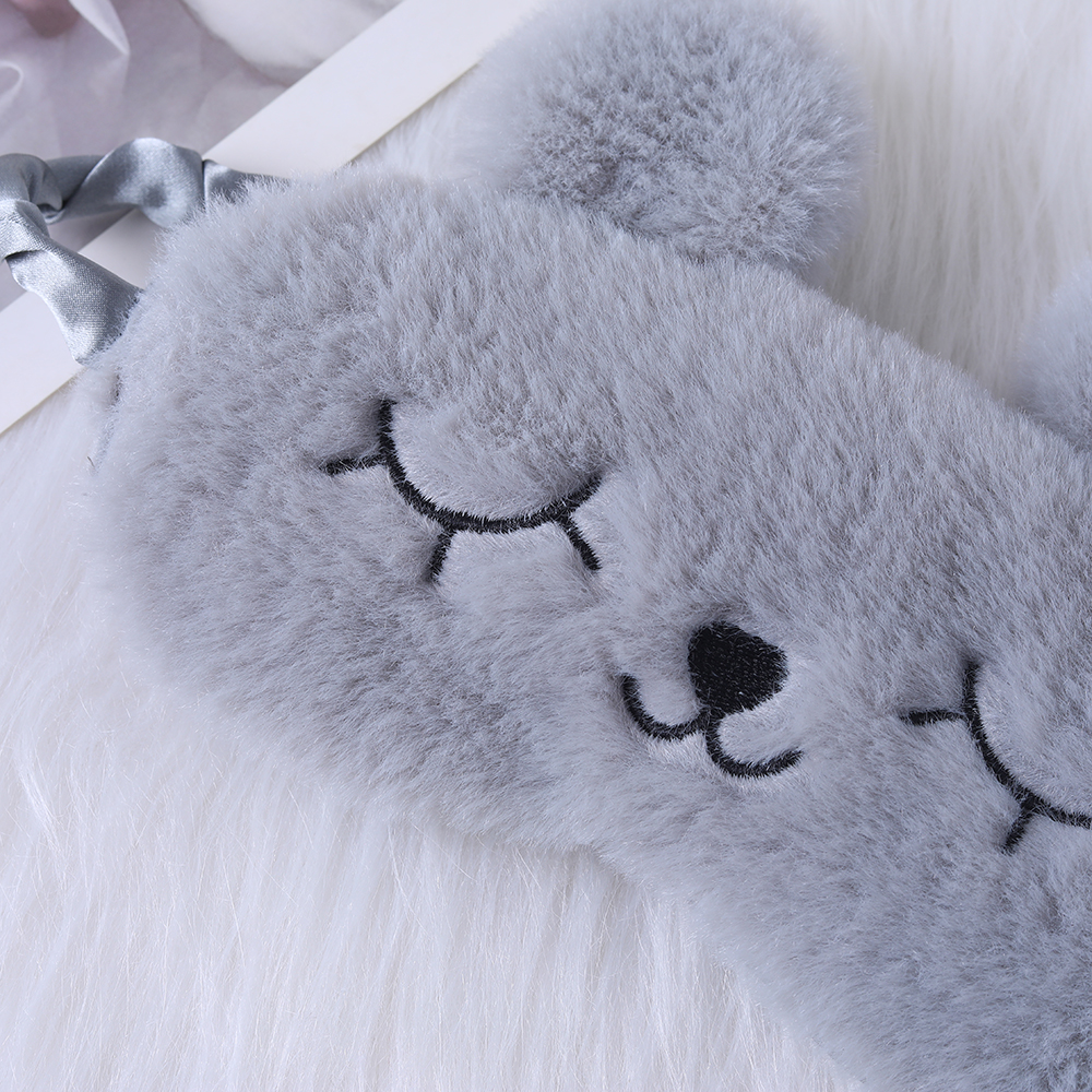 Stylish Animal Print Sleeping Eyemask With Reversible Cold & Heat Functionality